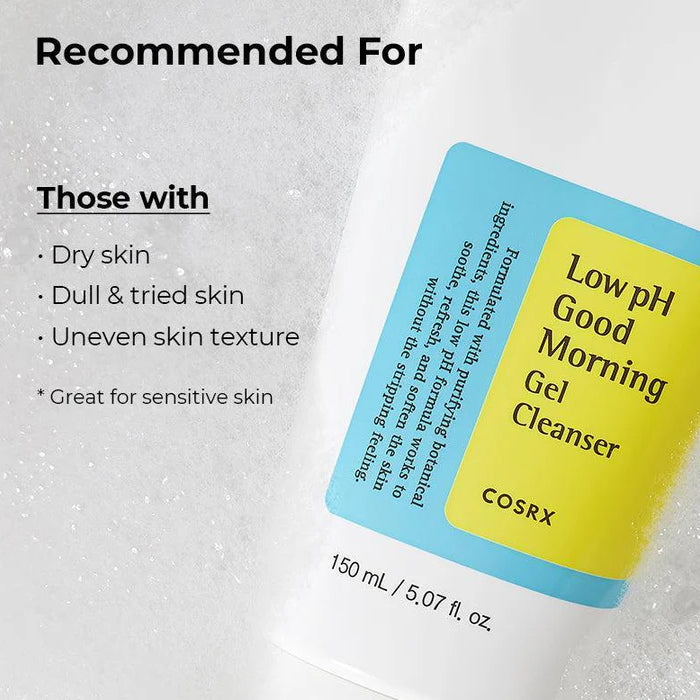 [COSRX] Low pH Good Morning Gel Cleanser