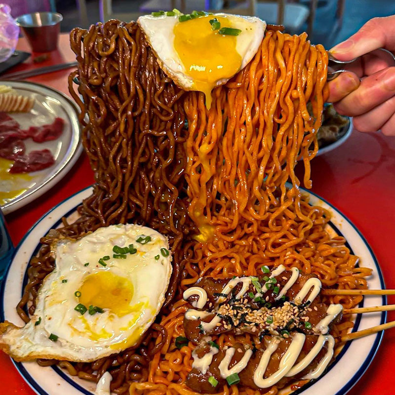 [RAMEN COMBO] Buldak Ghetti Cooking Bundle (Buldak Ramen + Jjapaghetti)