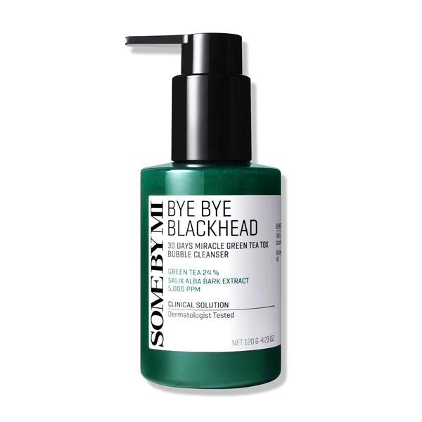 [SOME BY MI] Bye Bye Blackhead 30 Days Miracle Green Tea Tox Bubble Cleanser