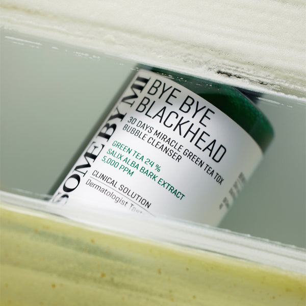 [SOME BY MI] Bye Bye Blackhead 30 Days Miracle Green Tea Tox Bubble Cleanser