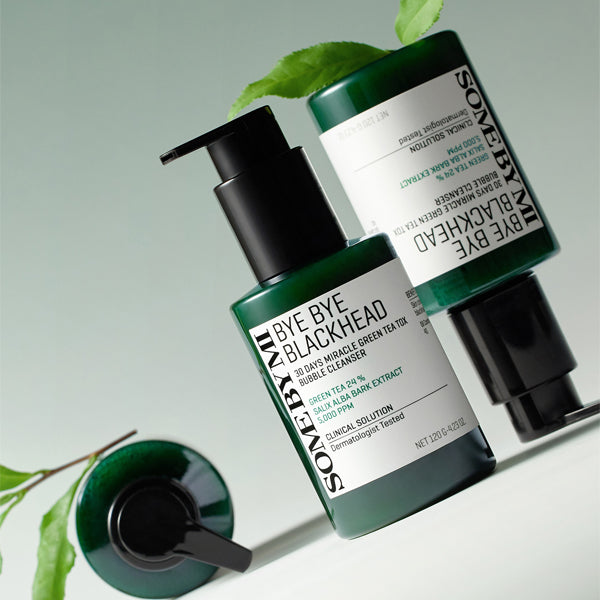 [SOME BY MI] Bye Bye Blackhead 30 Days Miracle Green Tea Tox Bubble Cleanser