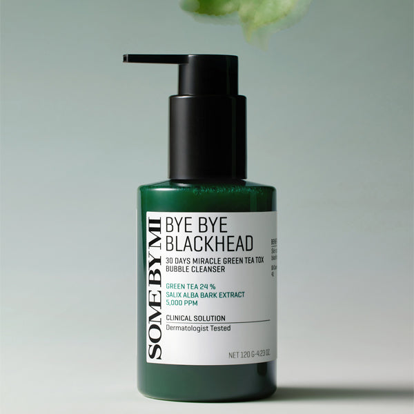 [SOME BY MI] Bye Bye Blackhead 30 Days Miracle Green Tea Tox Bubble Cleanser