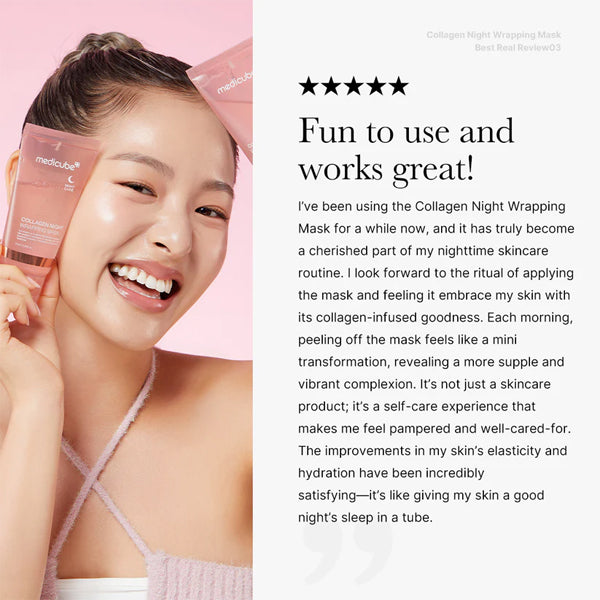 [MEDICUBE] Collagen Night Wrapping Mask