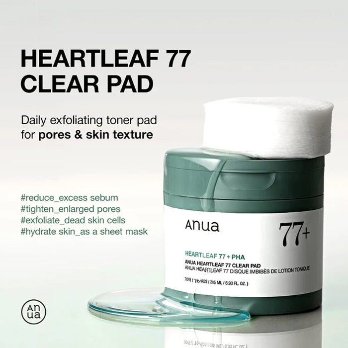 [ANUA] Heartleaf 77 Toner Pad