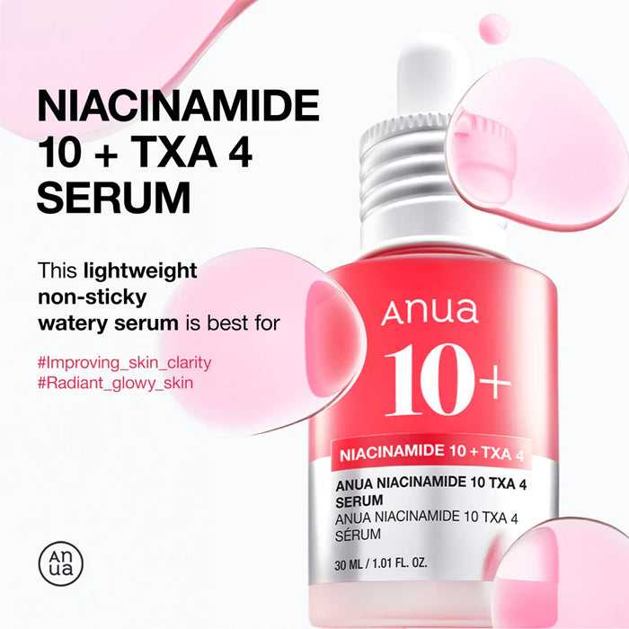 [ANUA] NIACINAMIDE 10%+TXA 4% Serum