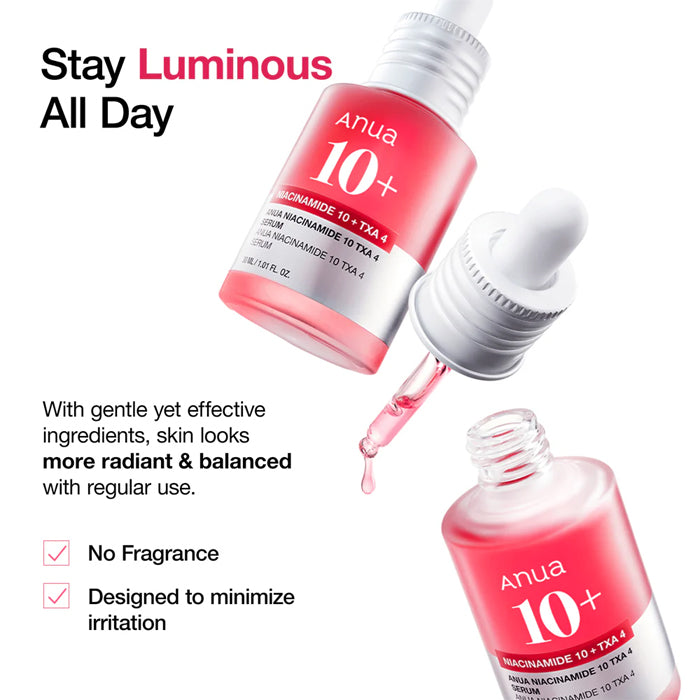 [ANUA] NIACINAMIDE 10%+TXA 4% Serum