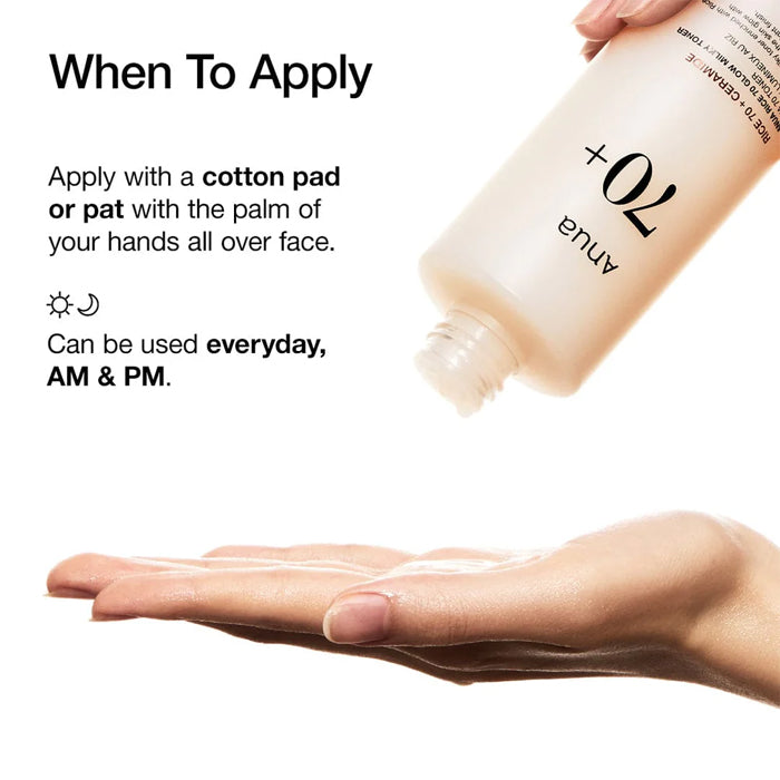 [ANUA] Rice 70 Glow Milky Toner