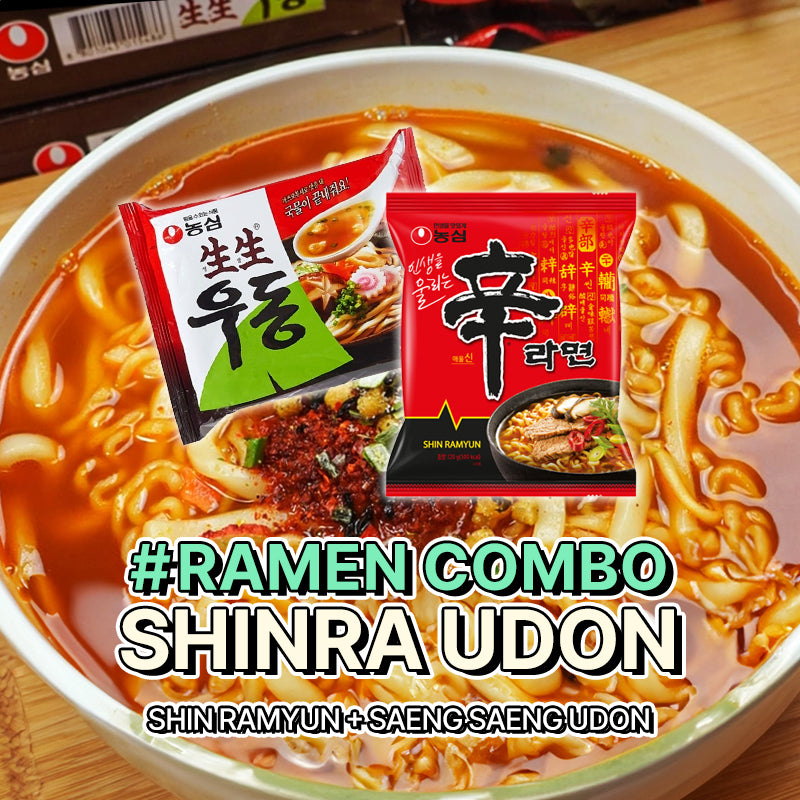 [RAMEN COMBO] Teum-Sae Kalguksoo Cooking Bundle (Teumsae Ramen + Anchovy Kalguksu)