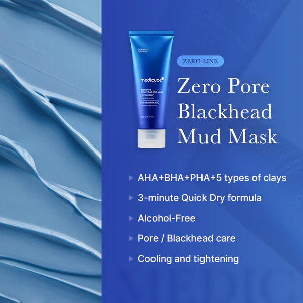 [MEDICUBE] Zero Pore Blackhead Mud Mask