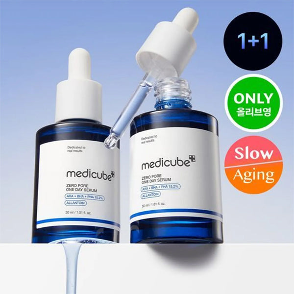 [MEDICUBE] Zero Pore One Day Serum 30ml Double Pack